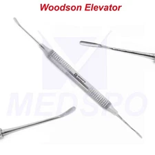 Dental Woodson Elevator Tooth Extraction Scaler Periosteal Bone Graft Instrument