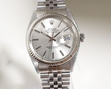ROLEX Datejust 16014 Weißgoldlünette, Servi...