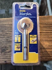 Irwin Marples Round Shank Carbon Steel Forstner Drill Bit Tool 1966900