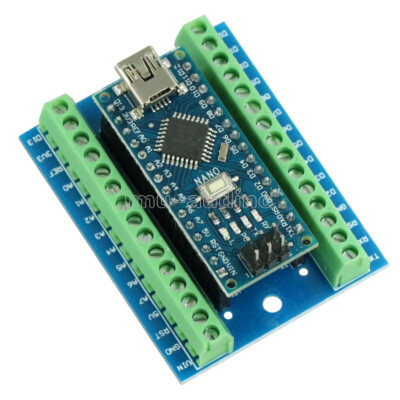 NANO IO Shield Expansion Board + ATmega328P Nano V3 Controller For Arduino