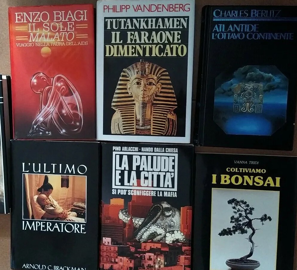 📚 Lotto 6 Libri Vari, Saggi, Storico, Coltivazione. Leggere Inserzione