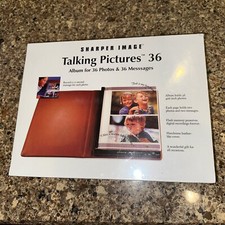 Sharper Image Talking Pictures 36 Album for 36 Photos  Messages
