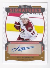 2015-16 NHL O-Pee-Chee Signatures Insert Lauri Korpikoski #S-LK 