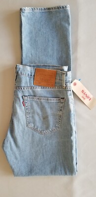 LEVI STRAUSS PREMIUM Men 511 Slim Stretch Poland Cotton Denim Jeans - 34x34 Blue