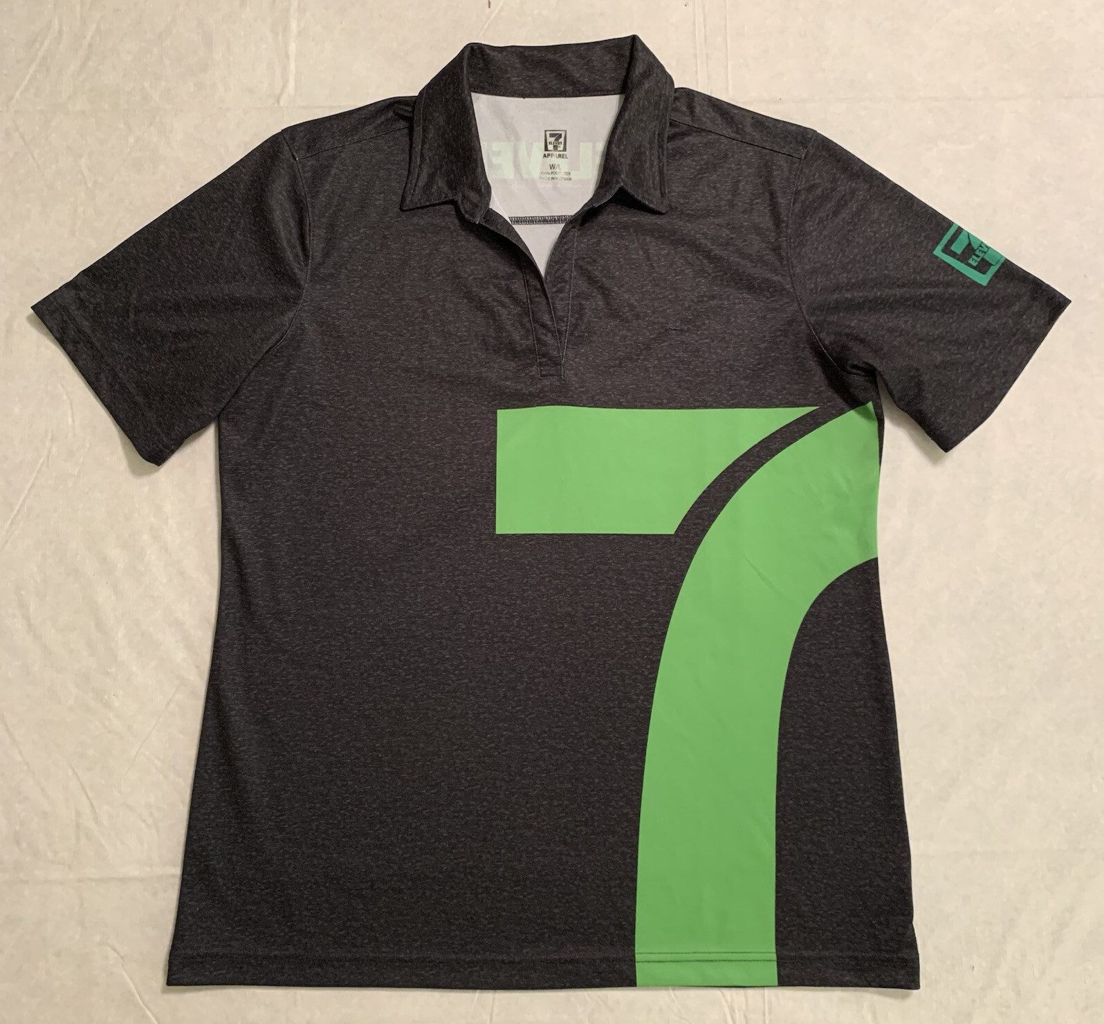 7 Eleven Employee 711 Uniform Work Polo Shirt Polyester Women’s Size