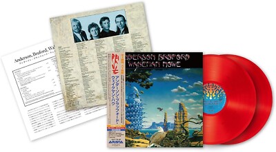 Anderson Bruford Wakeman Howe Red Color Vinyl 2LP Japan Limited