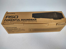 Generic Soundbar A50 Speaker with LED Light Effects USB Powered NEW Open Box