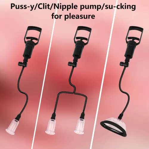 Pussy Pump Nipple Pump Vacuum Vaginal Pump Nipple Suction Cup Sexy Toy Women UK - Picture 11 of 24