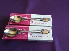 1950's Vintage Royal Visit commemorative teaspoons