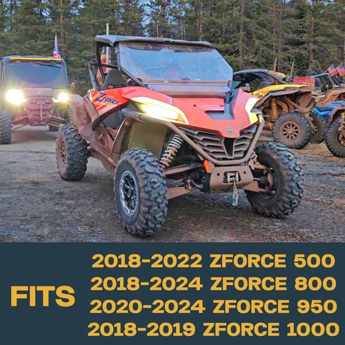 Juego de pastillas de freno delanteras y traseras de cerámica CF Moto ZFORCE 500, 800, 950, 1000 2018-2024 - Imagen 2 de 11