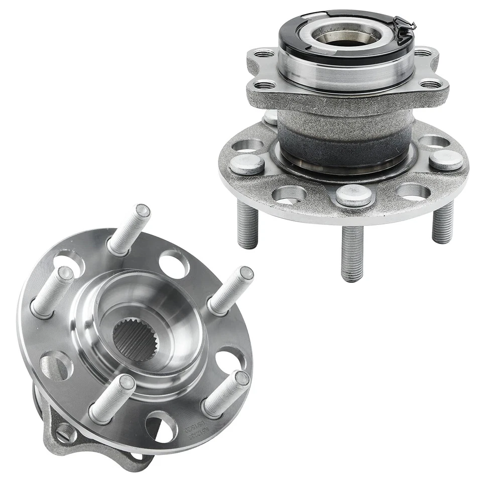 AWD Front Steering Knuckles Rear Wheel Bearing Hubs for 2007 2008 Dodge Caliber - Imagem 4 de 4