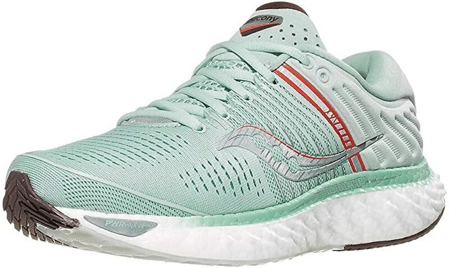 saucony grey running shoes