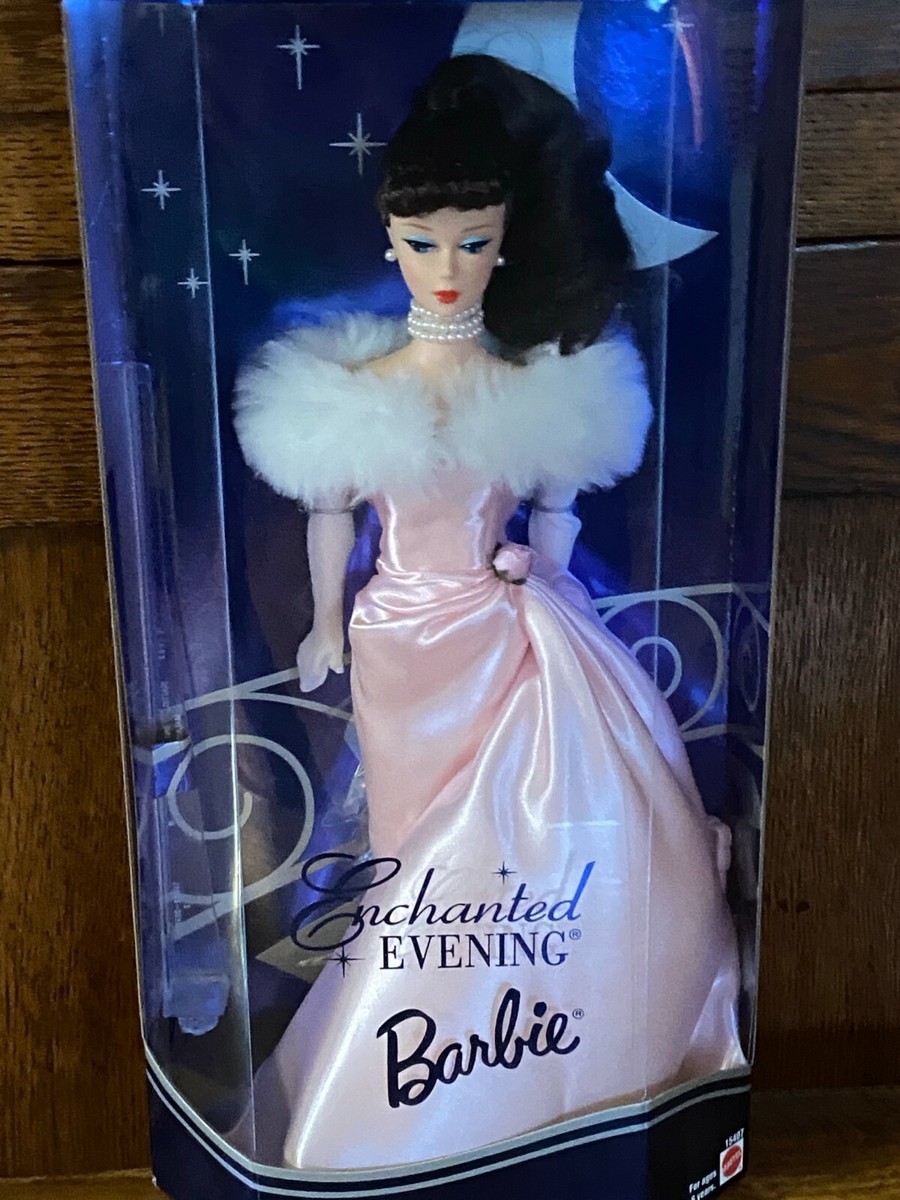 BARBIE DOLL 1995 EVENING ENCHANTMENT REPRODUCTION 15407 BRUNETTE