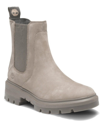 Timberland Cortina Valley Chelsea Women's Leather Ankle Boots Pure Cashmere US 8