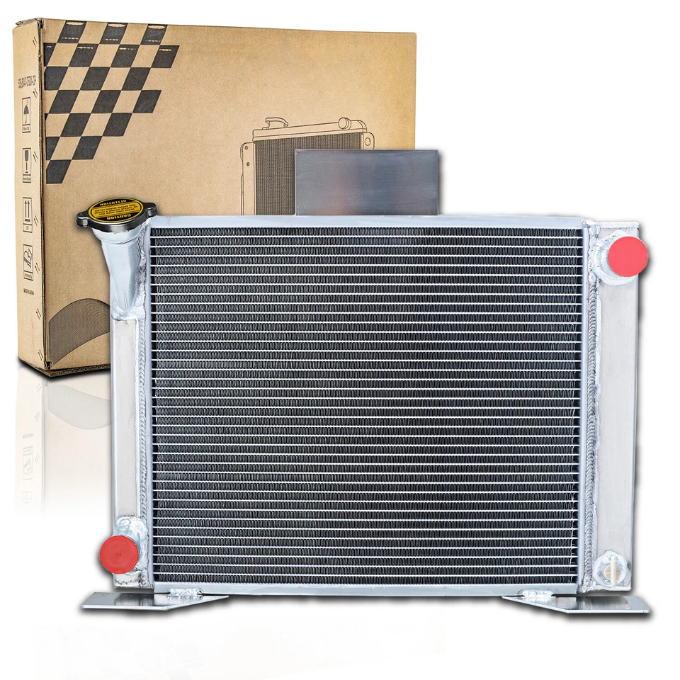 3-ROW Aluminum Radiator For 1982-1994 1983 Ford Ranger V8 Engine Swap - Imagem 2 de 4