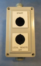 Stahlin CF1PB Fiberglass Enclosure Start & Remote 2 Pushbutton Series NEMA-4X