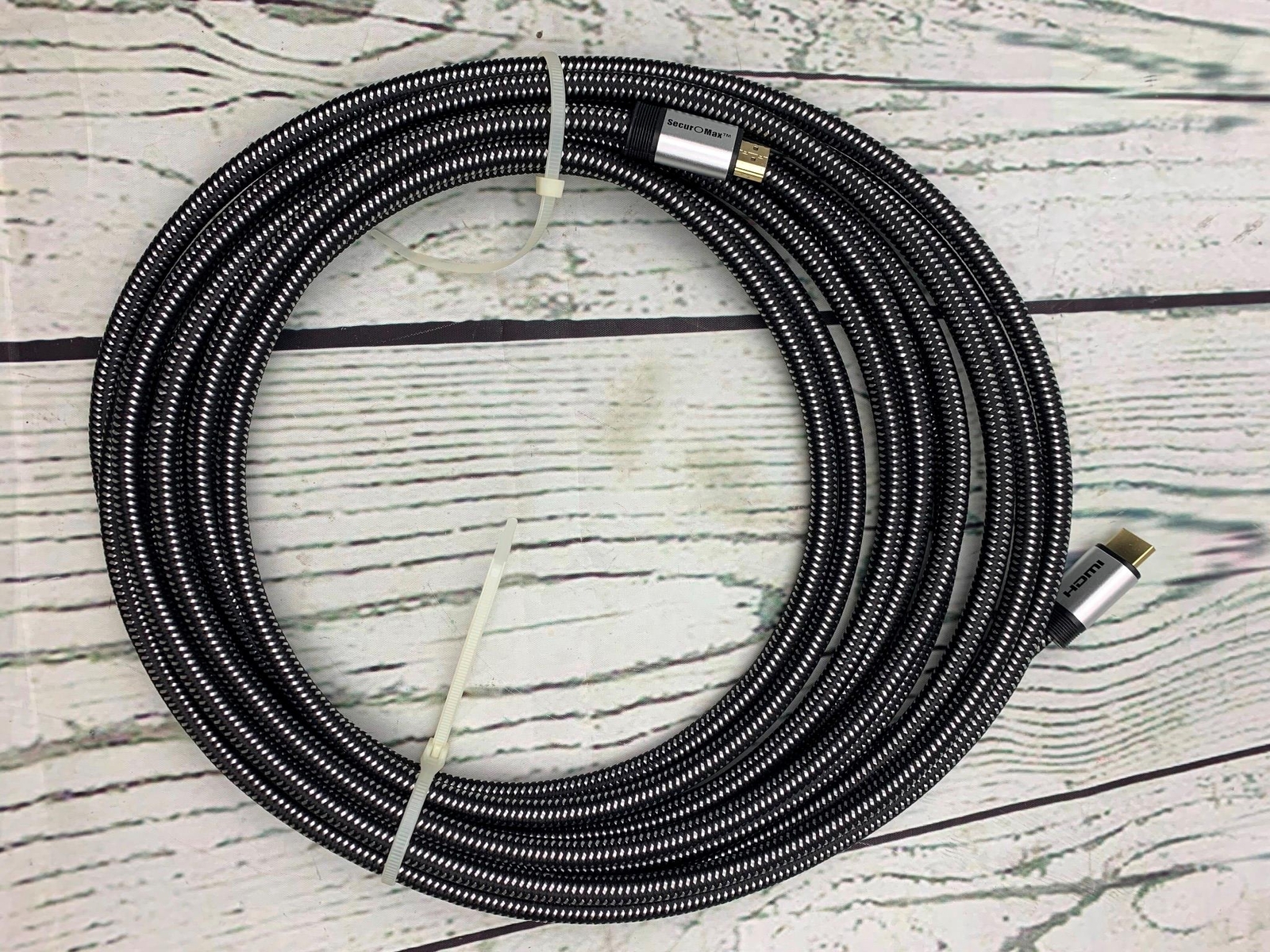 25ft Braided HDMI Cable 4K Ultra HD High Speed for TV & Gaming-image