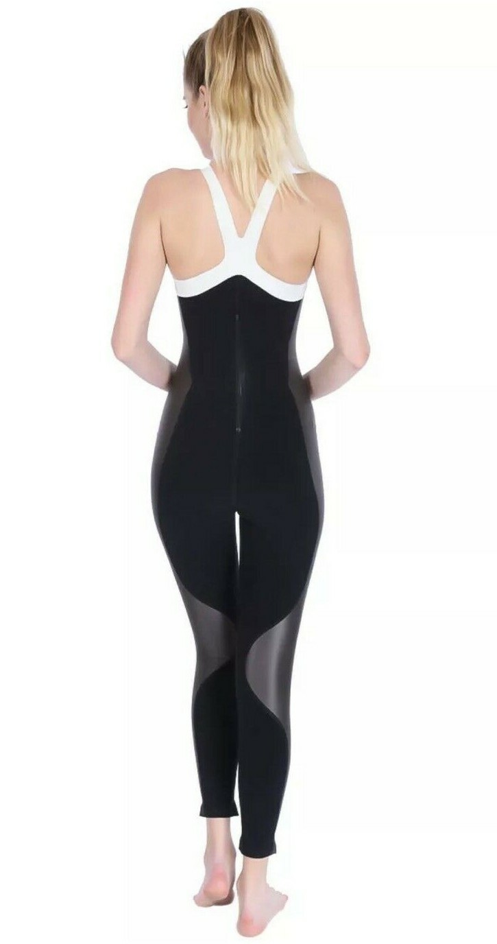 Nike Full Body Swimsuit Spandex Skinsuit Shiny Catsuit Unitard silky