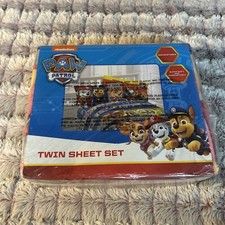 Paw Patrol Twin Sheet Set Microfiber