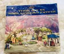 American Greeting Sticker Play Set 3D Castle Pop Up Gazebo Punch Out Characters