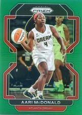 2022 Panini Prizm WNBA AARI MCDONALD #19 GREEN PRIZM DREAM SPARKS