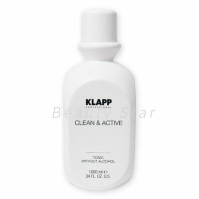 KLAPP CLEAN & ACTIVE Tonic without alcohol 1000ml Salon #cept
