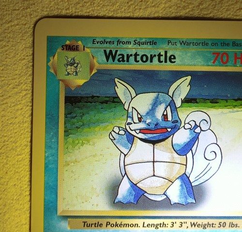 Wartortle Evolution Box ERROR Base Set 42/102 (1999 Wizards) - Picture 3 of 17