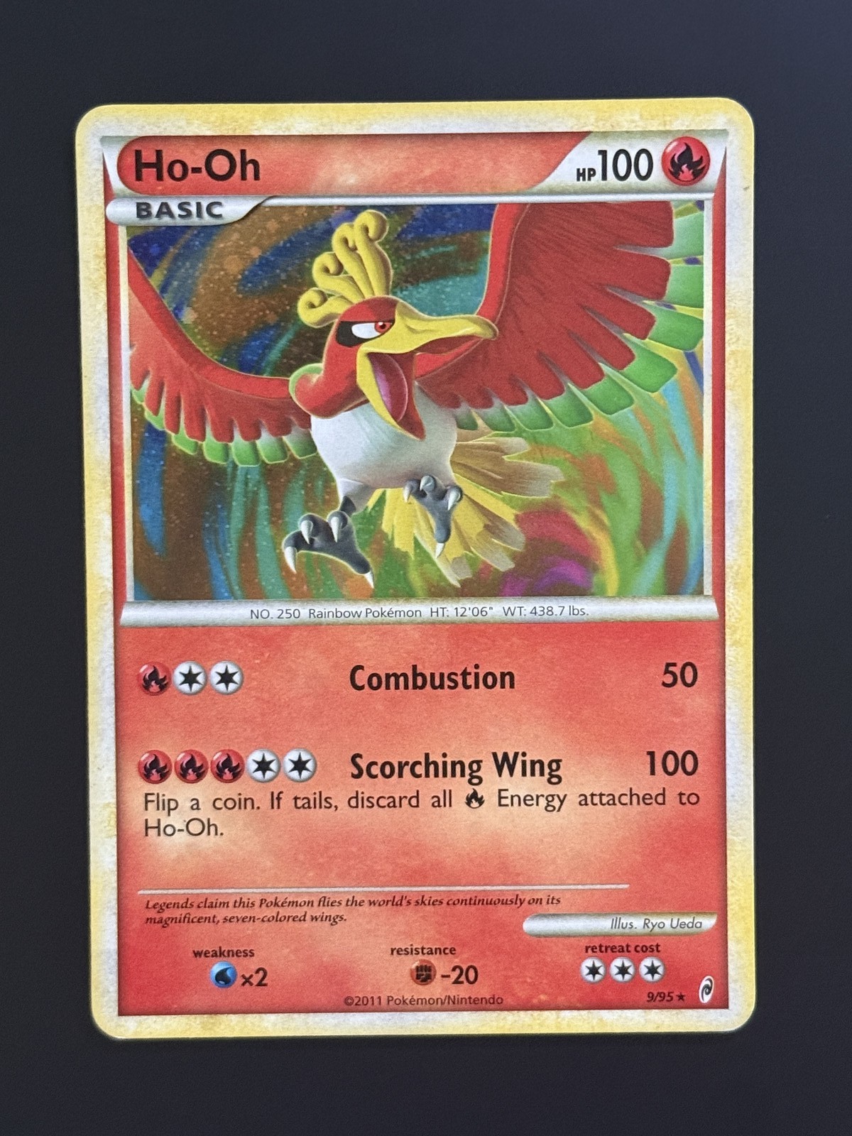 Ho-Oh Holo Rare Call of Legends 9/95 NM