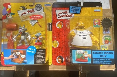 The Simpsons World of Springfield Lot Of 2 New Sealed