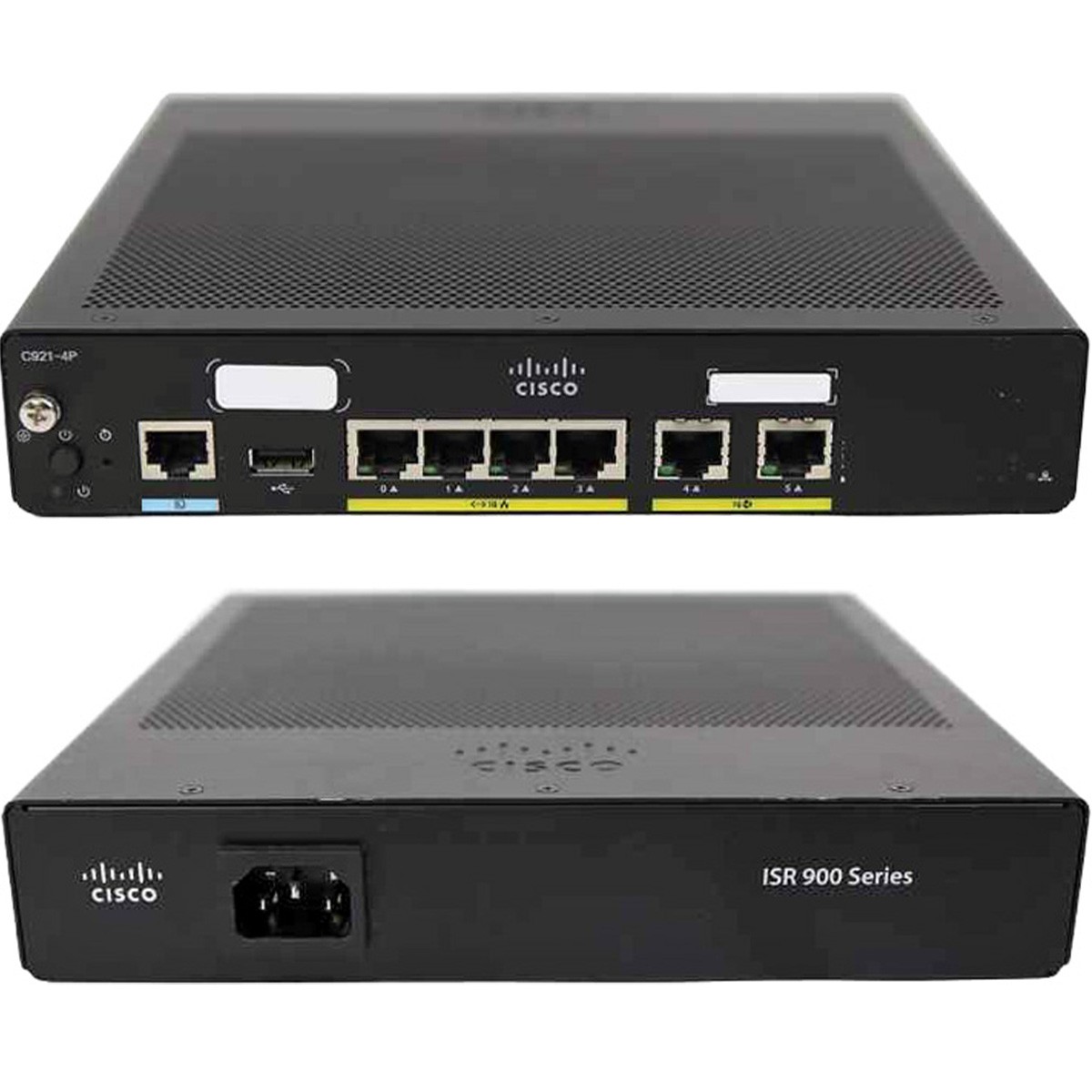 Cisco C921-4P Quad-Port RJ-45 GE Integrated Services Router 2x GE