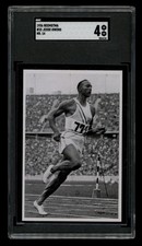 1936 Nr.14 Reemstma Set-Break # 32 Jesse Owens SGC 4 VG EX