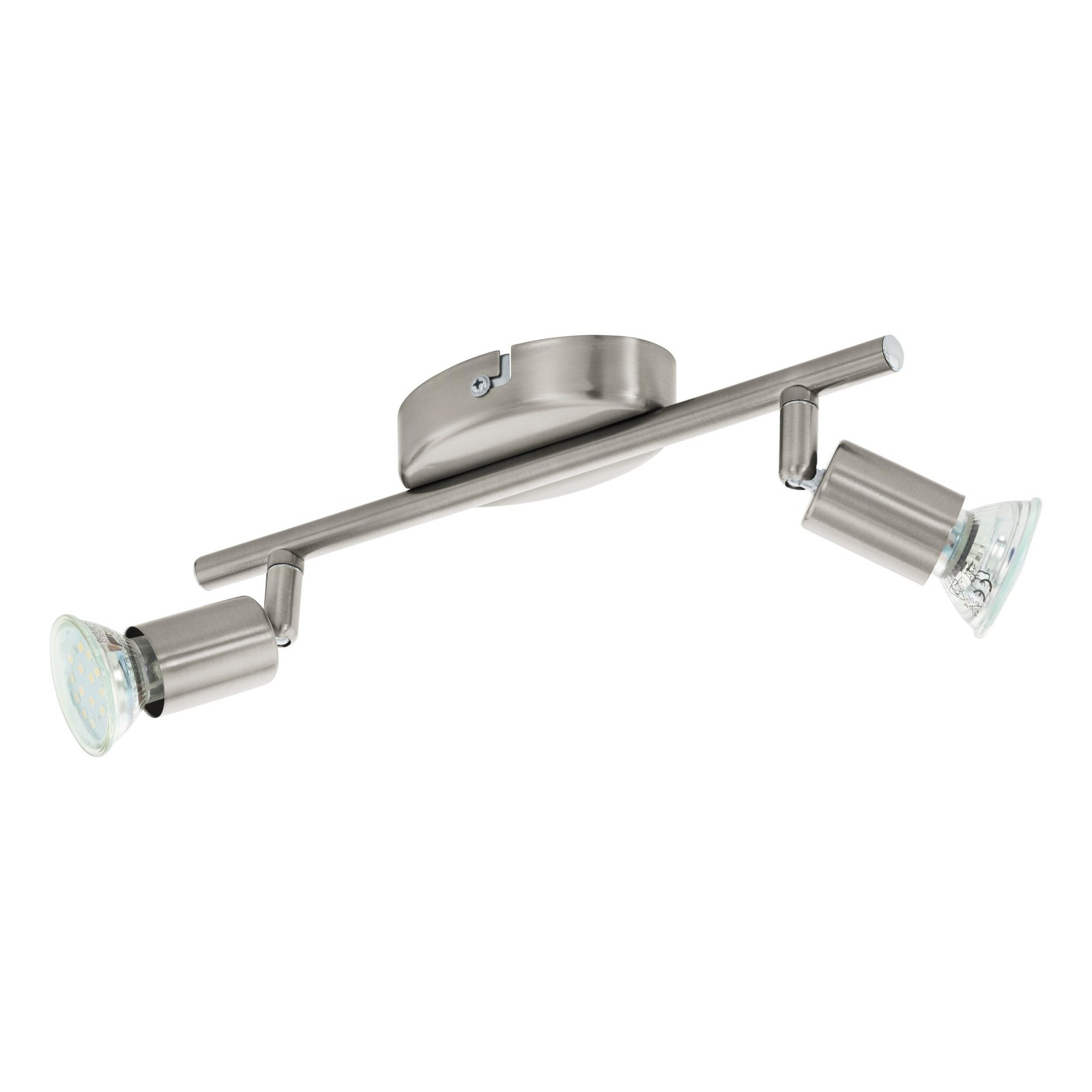 Plafonnier LED rotatif orientable 2 flammes pour un éclairage sur mesure