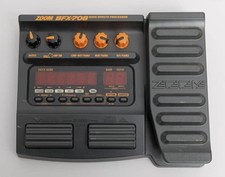 ZOOM BFX-708 Bass Effects Processor Guitar Pedal W/ Power Supply Tested