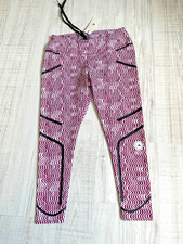 adidas by stella mccartney Sport-Leggings, aubergine/rosa XL, neu mit Etikett