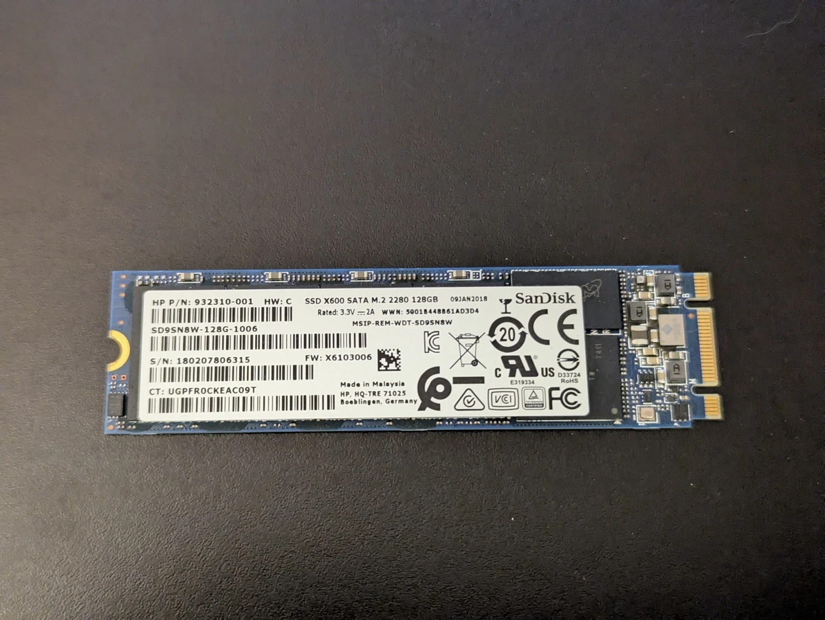 SanDisk M.2 SATA SSD 128GB 10枚セット SanDisk M.2 Interface 128 GB Solid State Drives for sale | eBay