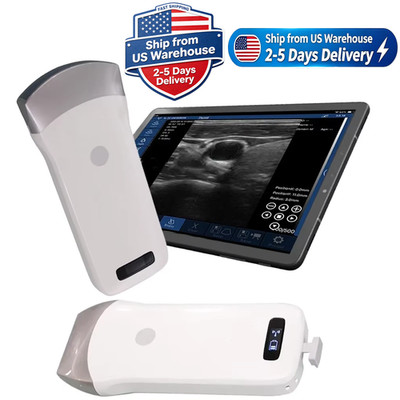 Wireless Ultrasound Probe Scanner Portable Machine Support iOS Android Windows