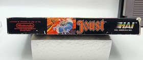Joust (Nintendo NES) CIB Complete In Box *Multiple Signs On Wear* W/ Protector 