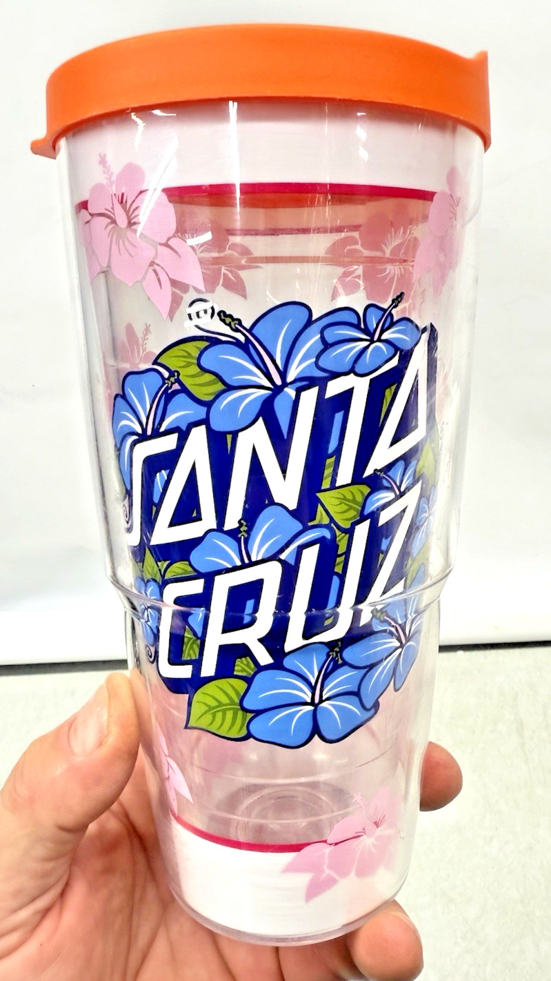 2012 NHS Santa Cruz MTB Skateboard California Tervis Tumbler