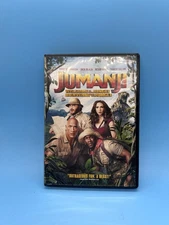 Jumanji Welcome To The Jungle DVD Action Adventure Dwayne Johnson Jack Black Mov