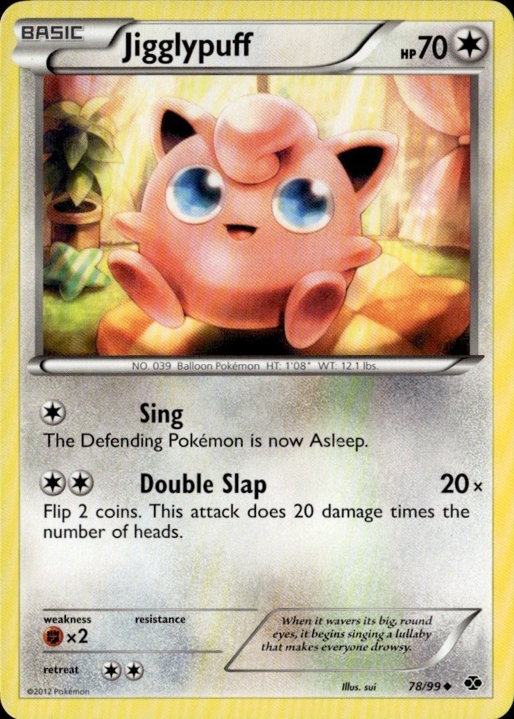 Jigglypuff  Uncommon NXD Next Destinies 78/99 LP
