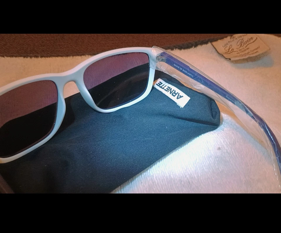 Gafas de sol polarizadas Arnette Pirx an 4288 58/18/145 3P púrpura y blanco!! Foto 2 de 4