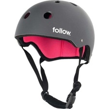 Casco Follow Pro: sicurezza, comfort e stile Casco Follow Pro - antracite/rosa