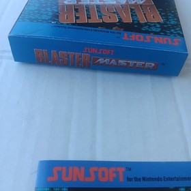 Blaster Master Nintendo NES ottime condizioni completo di scatola CIB scatola manuale