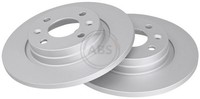 2X A.B.S. Bremsscheibe 17619 FüR Dacia Renault Smart