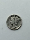 1918D Mercury Dime VG