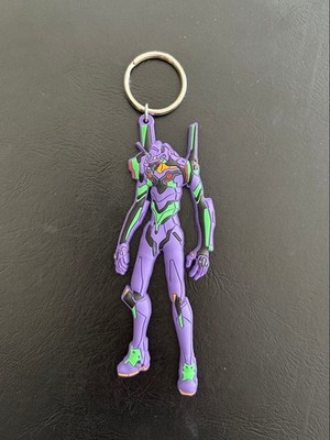 Evangelion x Mac House First Unit Rubber Key Ring