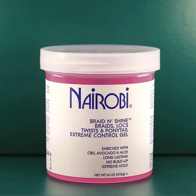 nairobi braid N  Shine 16 Oz-free shipping-extreme control gel