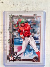 2025 Topps Cam Smith SP Holiday Elf Hat Rookie Card RC