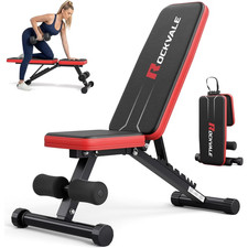 Banc Musculation Réglable Pliable Home Gym 9 Positions Dossier Charge 300kg Neuf