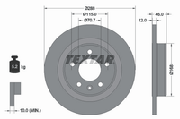 2X Bremsscheibe Hinterachse FüR Opel Insignia B Grand Sport Sports Tourer